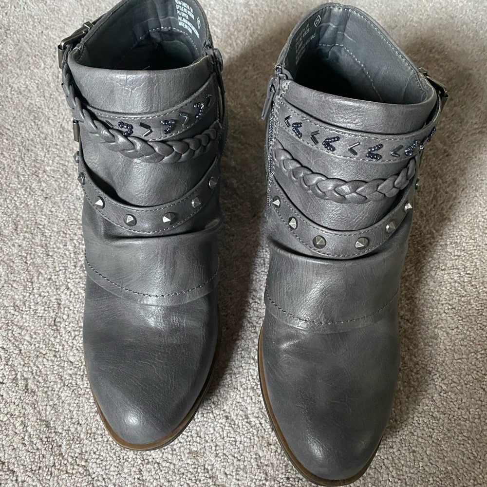 Gray Booties!